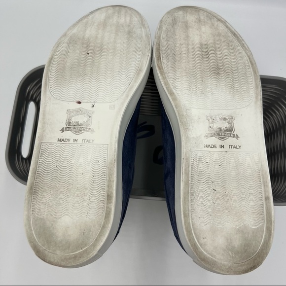 Trask Men’s Blue Rigby Suede Sneakers Size 8 - Picture 10 of 12